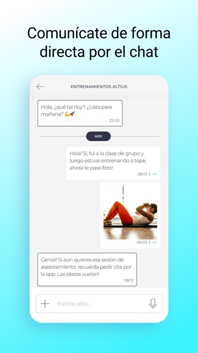 Screenshot 4 of Entrenamientos ALTIUS App