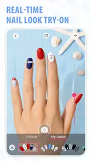 youcam nails - nail art salon iphone screenshot 1