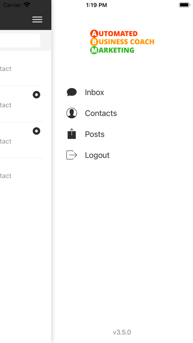 Business Coach Marketing Screenshot