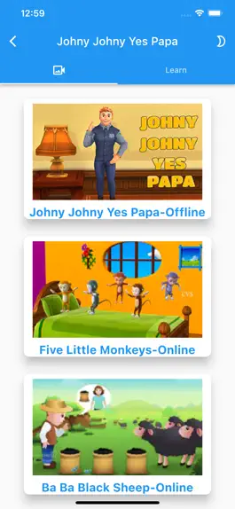Game screenshot Johny Johny Yes Papa for kids apk
