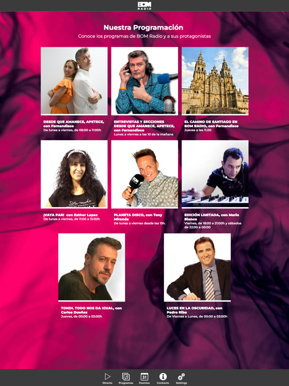 Screenshot #5 pour BOM Radio