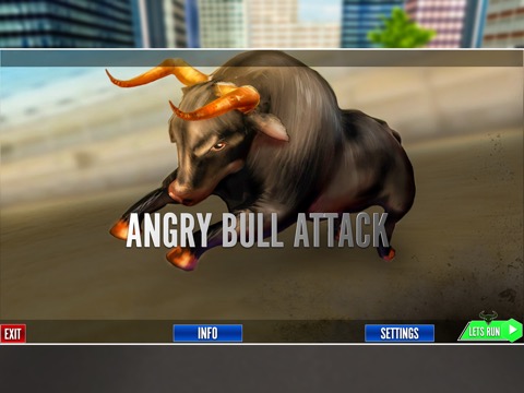 Wild angry Bull Attack Game 3Dのおすすめ画像6