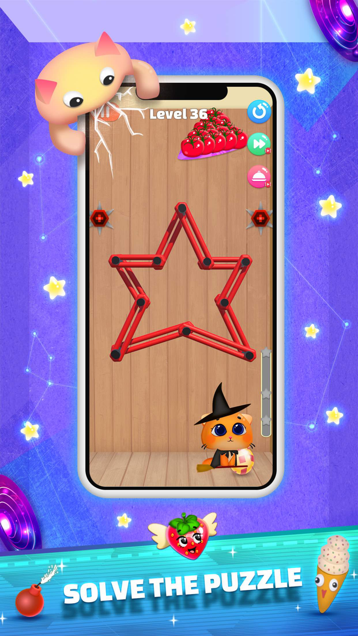 Feed The Pet Rubber Puzzle