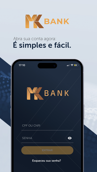 MK Bank Screenshot
