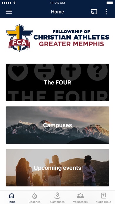 Greater Memphis FCA Screenshot