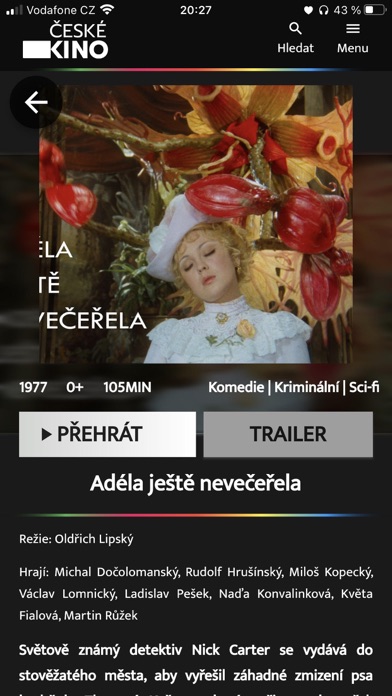 České kino Screenshot