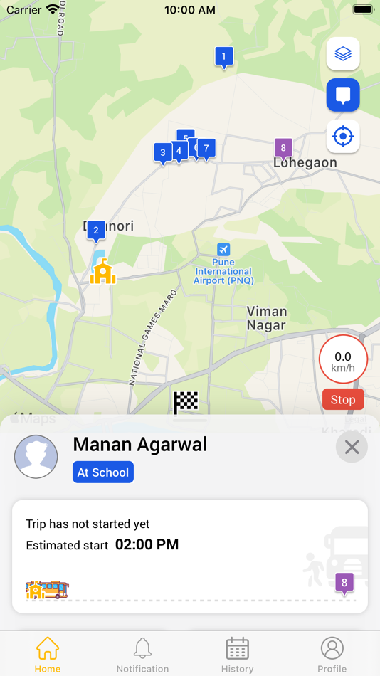 #2. Mobitrack Parent (iOS) Podle: MUHAMMED SARFRAS NAVAZ PALIKKANDY MEETHAL