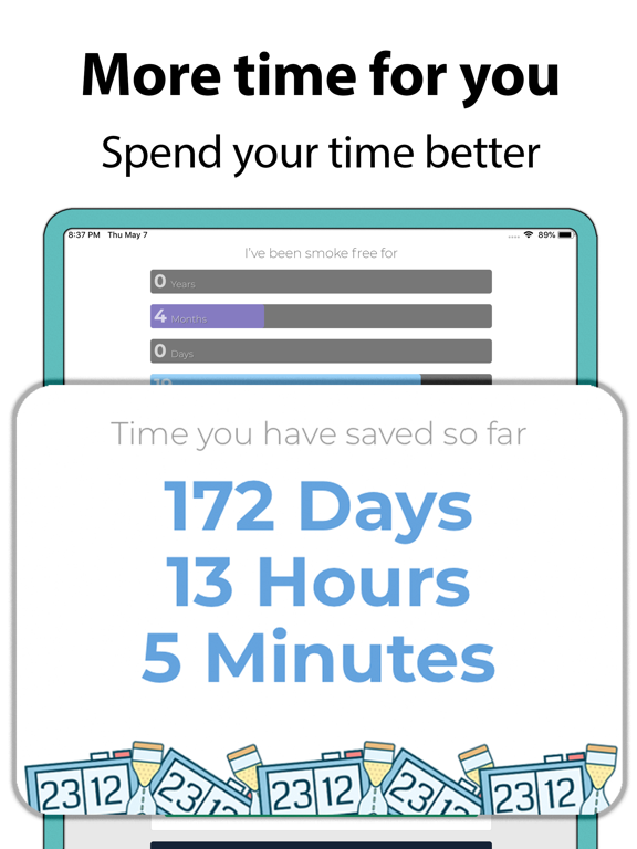 Quit Cigs, Smoking, & Tobacco iPad screenshot 4 - Health & Fitness app