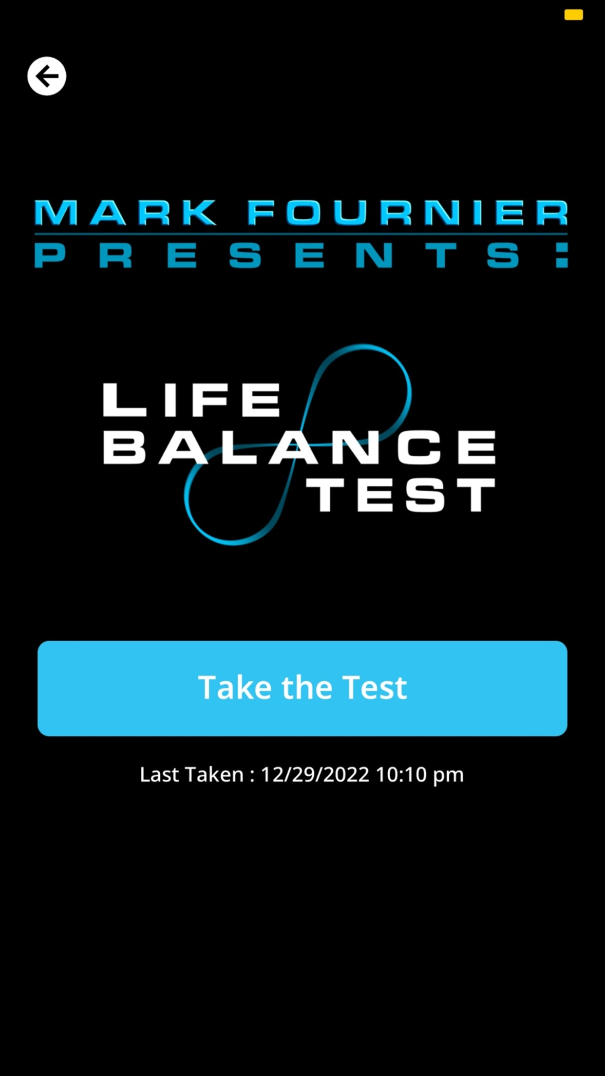 Life Balance Test
