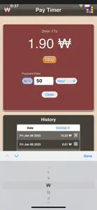 Pay Timer screenshot #5 for iPhone