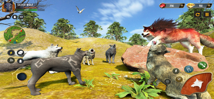 Angry Wolf Simulator Games 3D