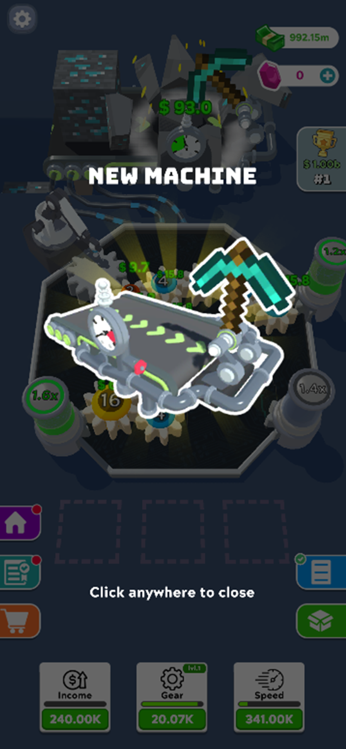 Gear Click Fever：Simulator 3D