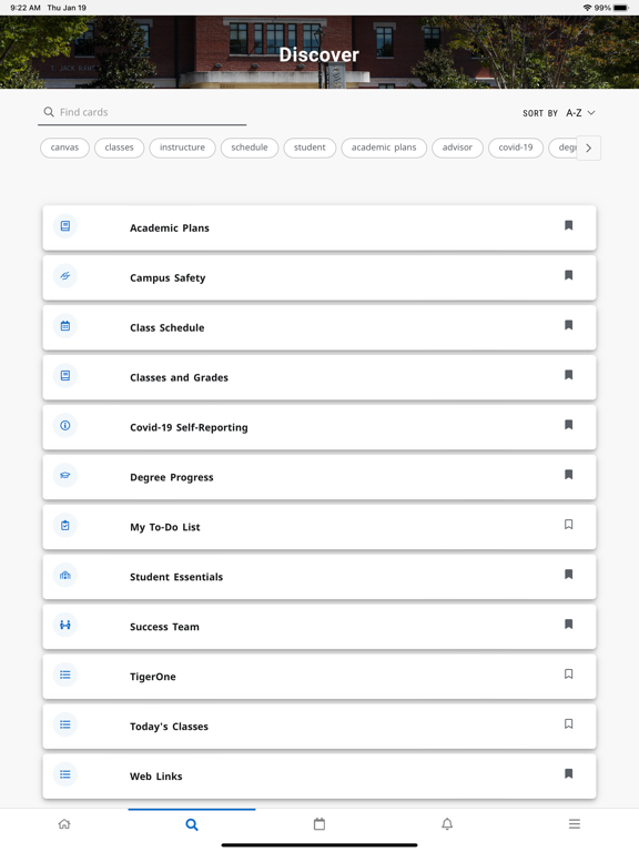 MyNEMCC iPad screenshot 3 - Education app