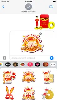 How to cancel & delete chinese new year - wasticker 3