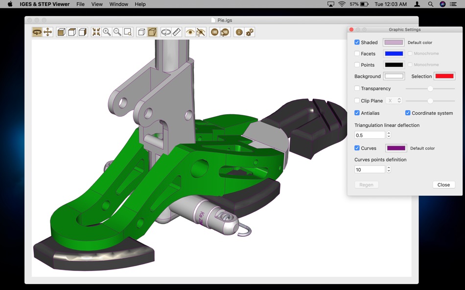#4. IGES & STEP Viewer (macOS) Podle: Victor Bovio