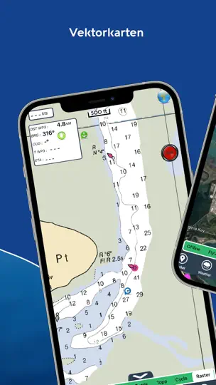 Screenshot von AIS Maps: Marine & Lake Charts auf dem iPhone 2