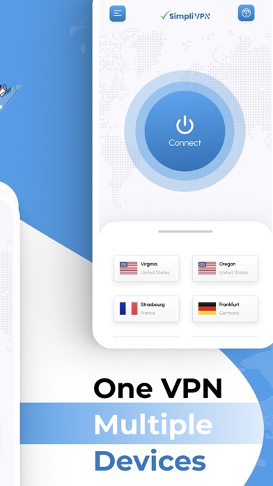 SimpliVPN - Unlimited Fast VPN Screenshot