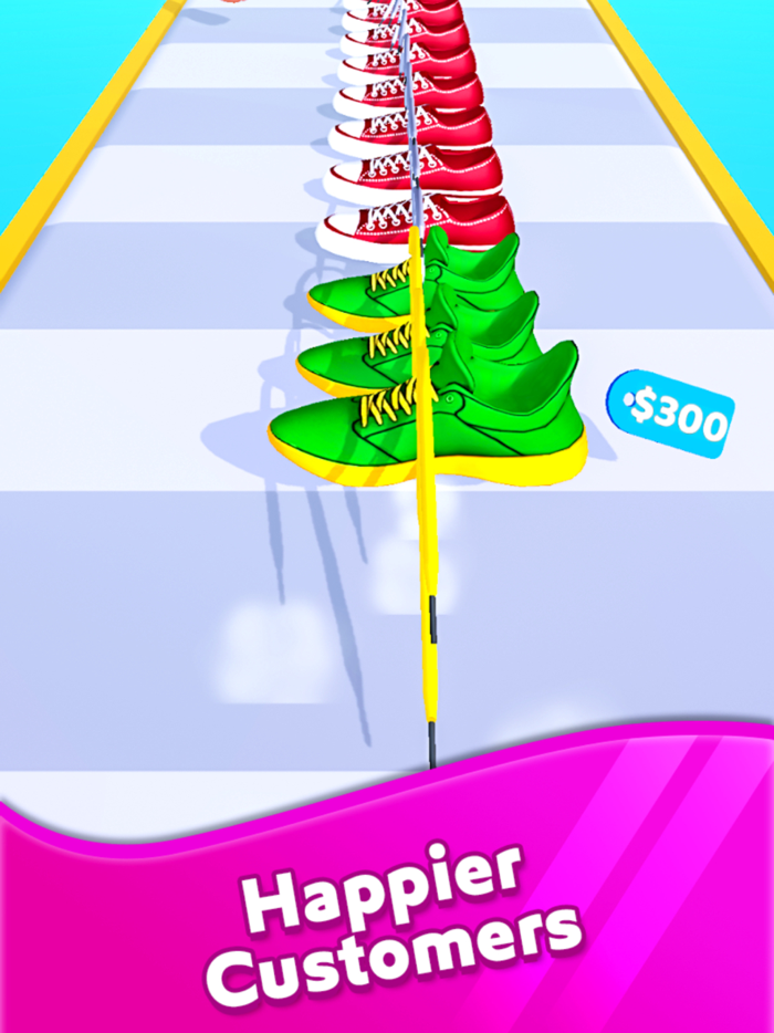 Shoe Stack Runner Game