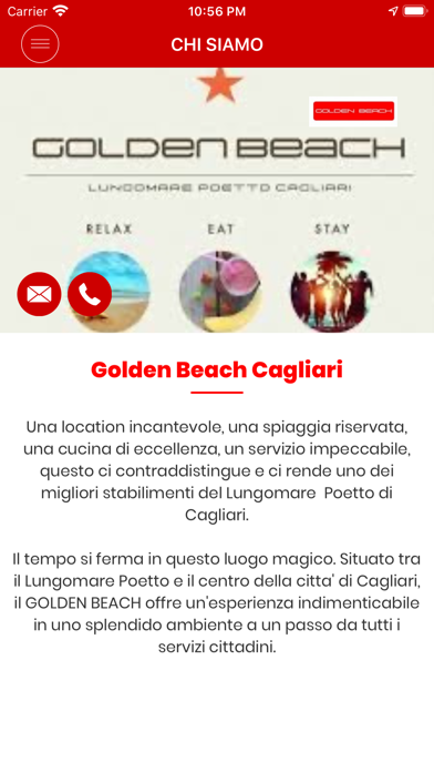 GOLDEN BEACH CAGLIARI Screenshot