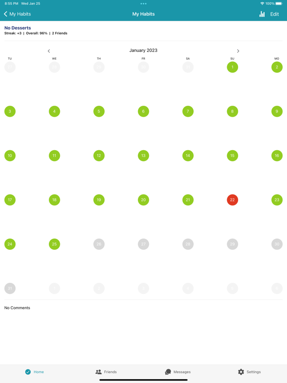 Screenshot #5 pour HabitShare - Habit Tracker