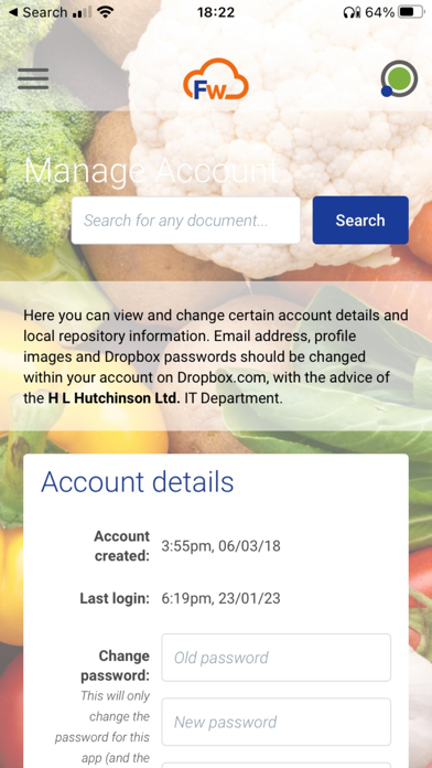Fieldwise Cloud Screenshot