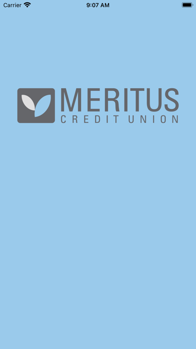 Meritus Credit Union Screenshot