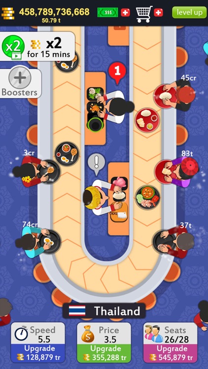 Idle Food Tycoon Game