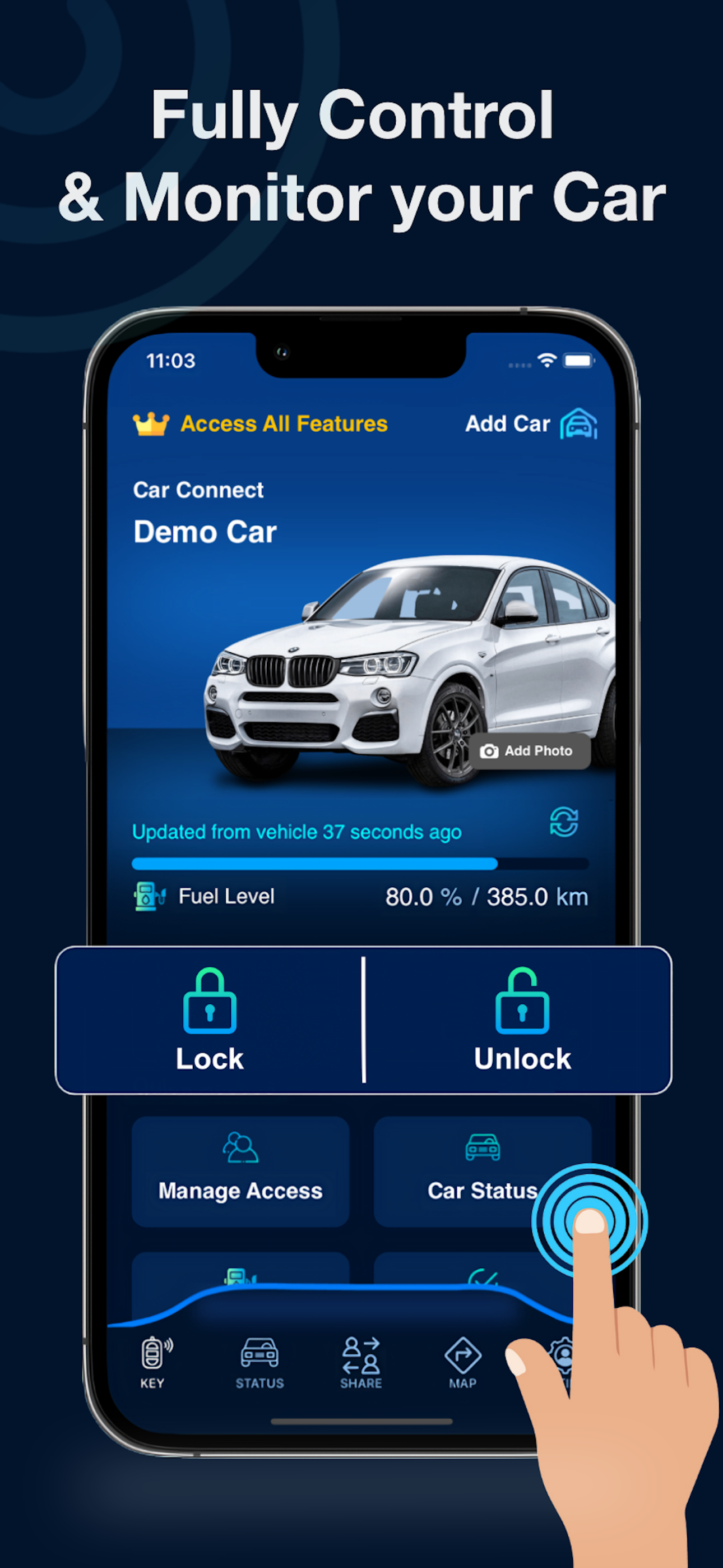 Car Play Connect: Digital Key