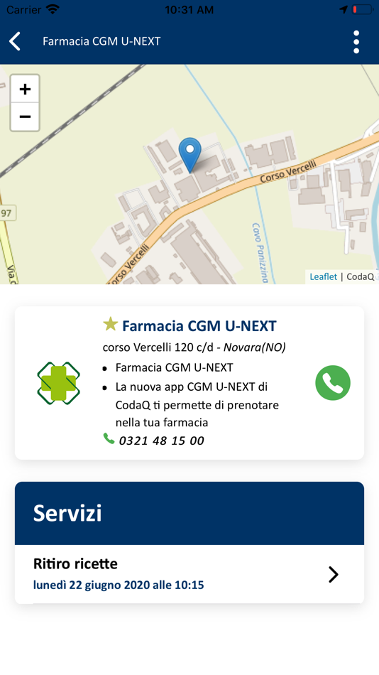 #3. CGM U-NEXT (iOS) 由: CodaQ srl