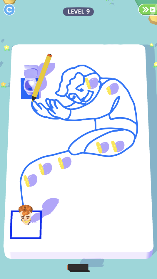 #3. Get to the toilet (iOS) 由: Gamejam Co.