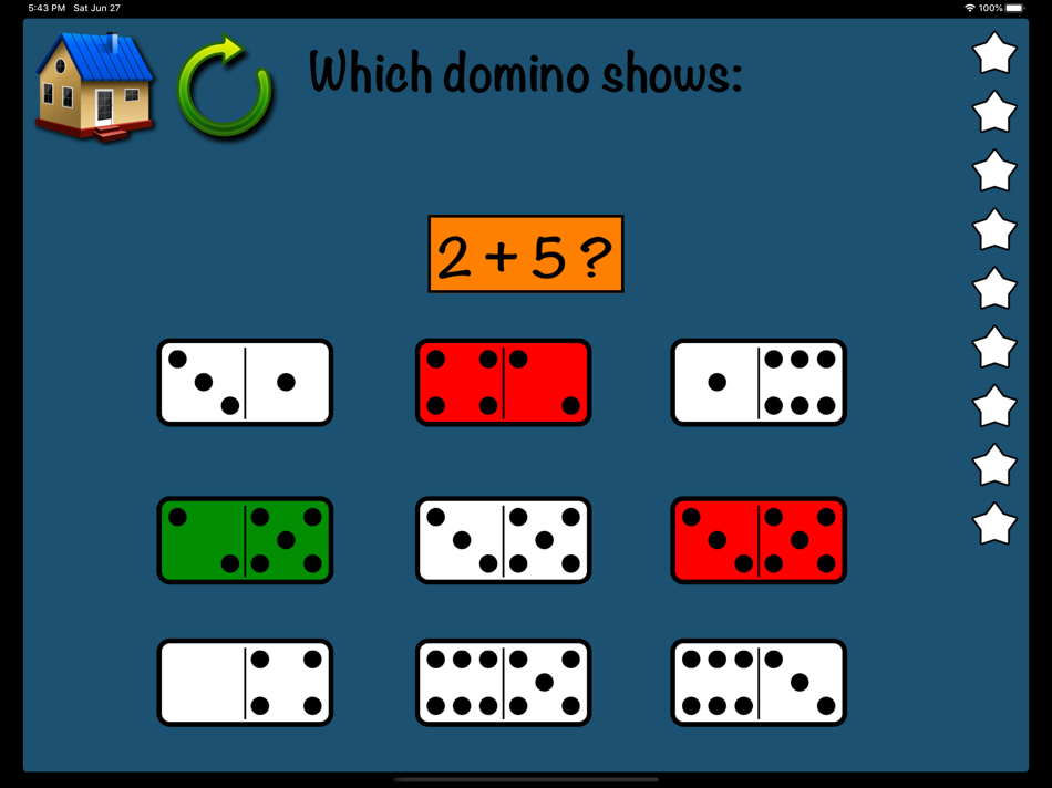 #2. Dominoes Addition (iOS) Podle: Aleesha Kondys
