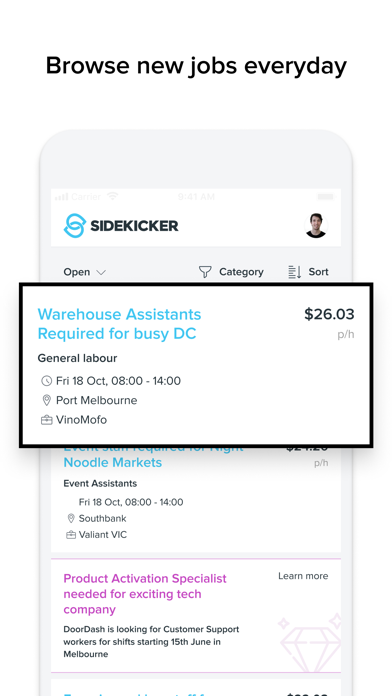 Sidekicker: Worker appのおすすめ画像2