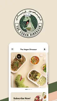 vegan dinosaur iphone screenshot 1