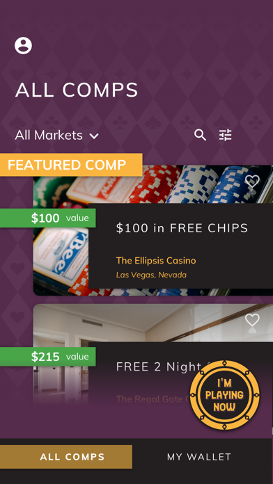 Comp Wallet Screenshot