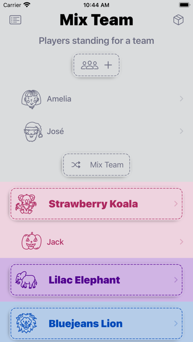 MixTeam Screenshot