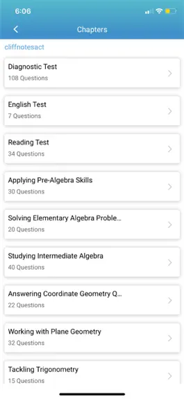 Game screenshot CliffNotes ACT Test Prep mod apk