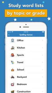 spelling: spelling games iphone screenshot 1