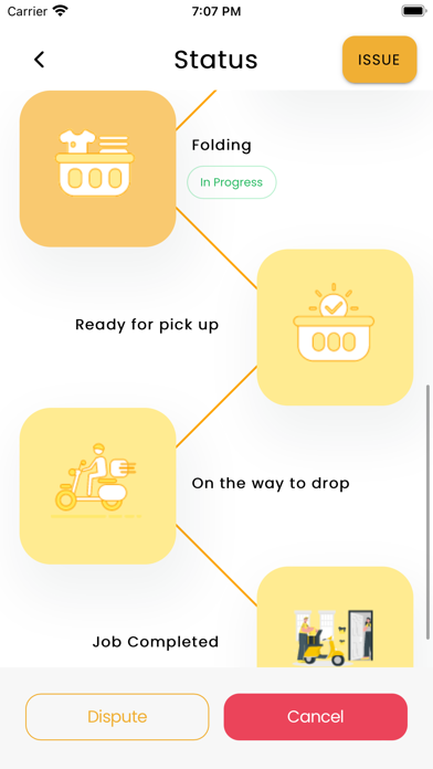 Gazili Laundry Services Screenshot