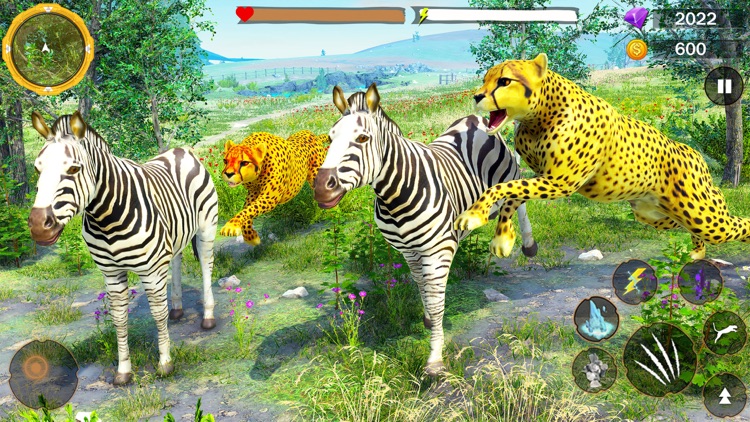 Wild Cheetah Family Sim 3D screenshot-4