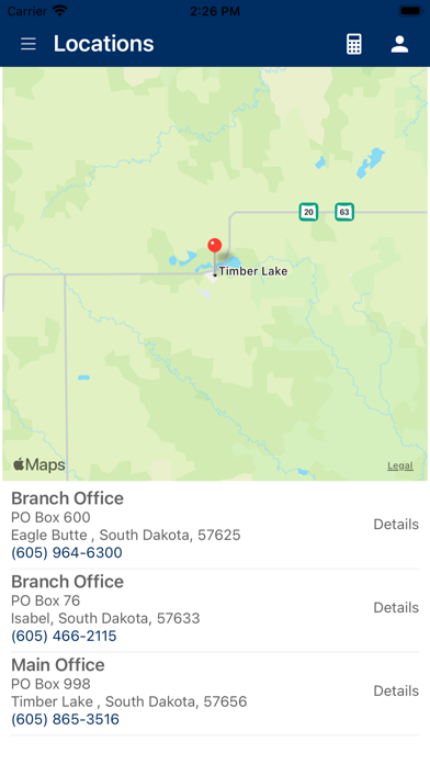 Western Dakota Bank Mobile Screenshot