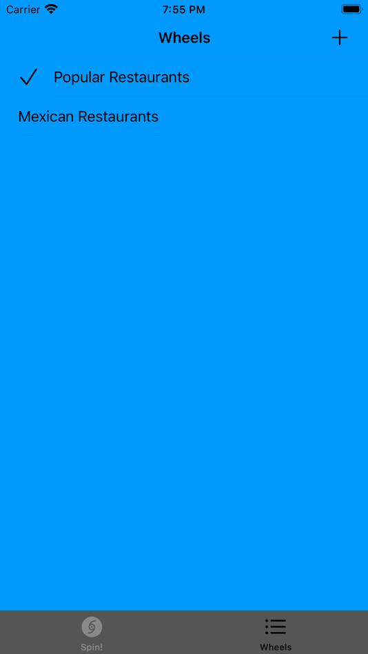 #2. Wheel Of Meals (iOS) 由: Collin Rentz