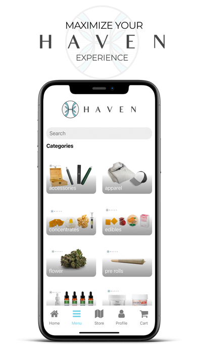 Haven Dispensary Screenshot
