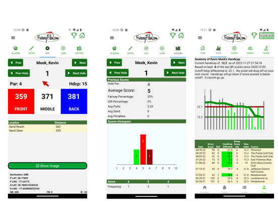 Screenshot #5 pour FairwayFiles Golf Scorecard