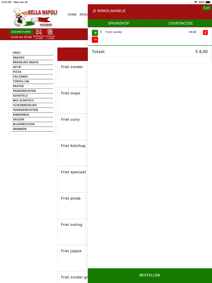 Bella Napoli Huissen