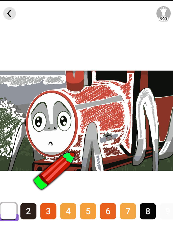 Choo-Cho Train Coloring Book