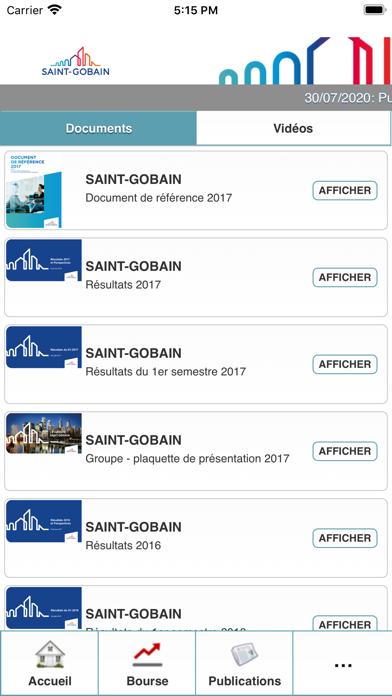 Screenshot #1 pour Saint-Gobain SHAREHOLDER