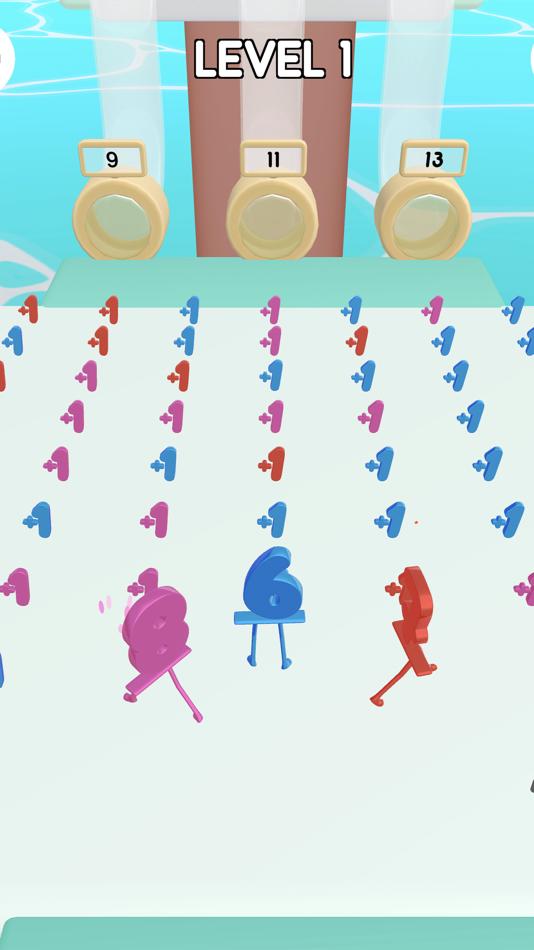 #4. Number Race* (iOS) 由: DoDo Game Co