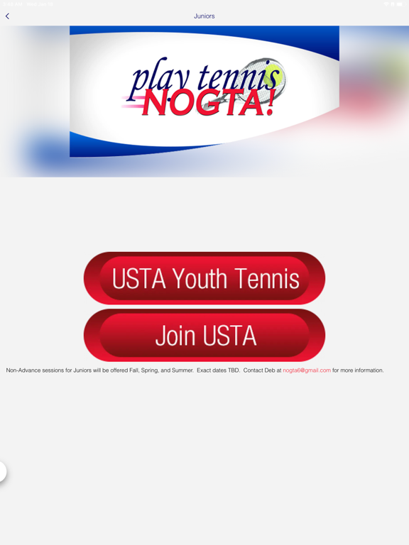 Screenshot #5 pour North Georgia Tennis Assoc.