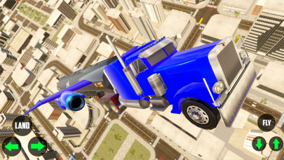 Oil Truck Games: Flying Games Screenshot