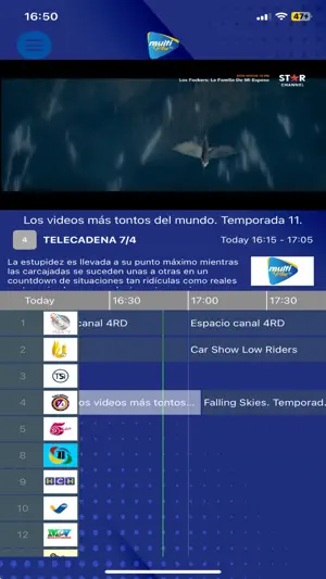 Multiplus TV screenshot 2